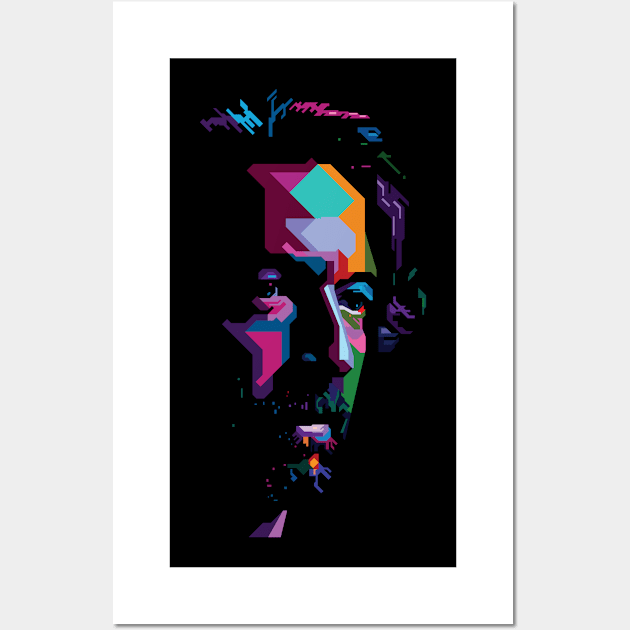 Eric Clapton Wall Art by difrats